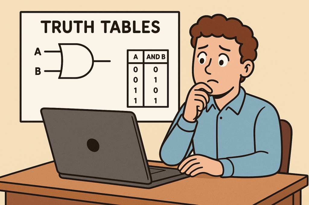 Learning truth tables