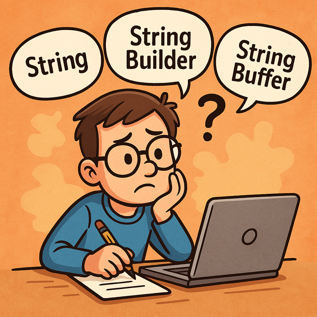 String vs StringBuilder vs StringBuffer in Java
