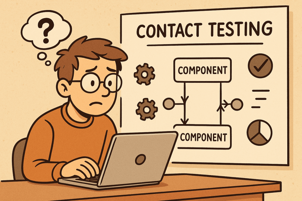 What is contact testing?