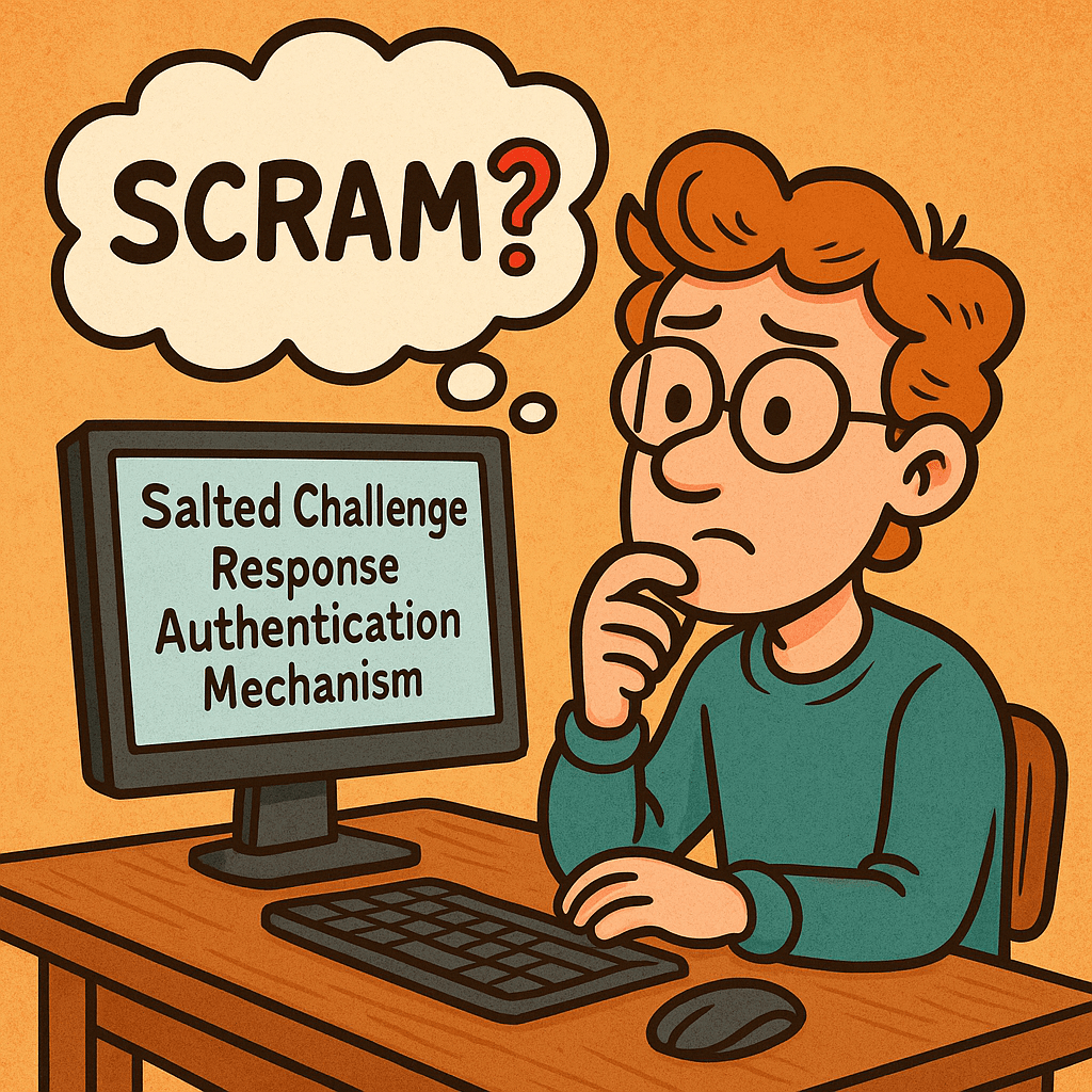 What is Salted Challenge Response Authentication Mechanism?