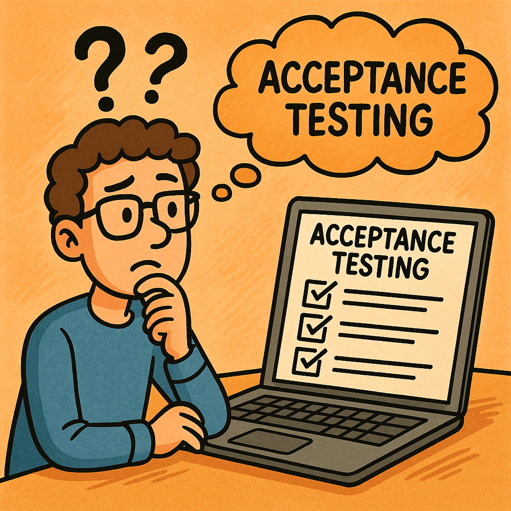 What is acceptance testing?