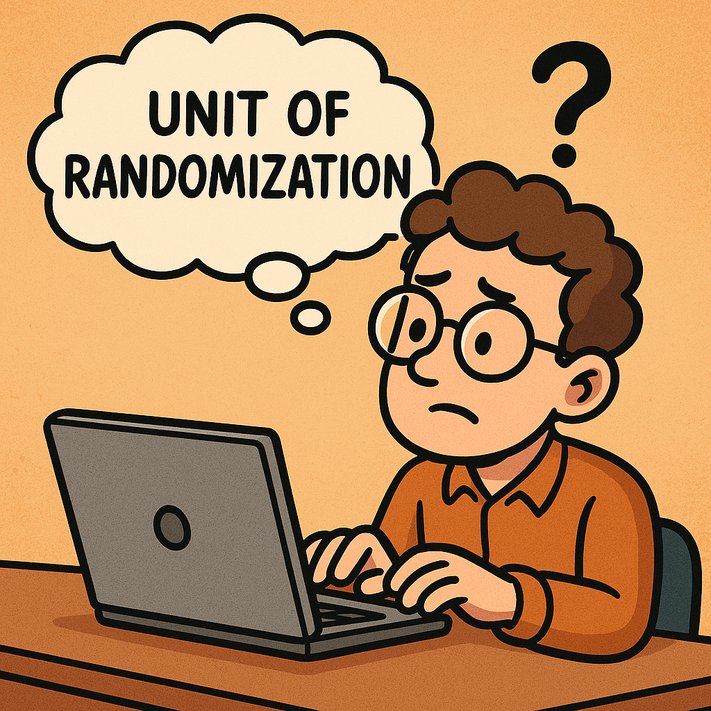 What is unit of randomization?