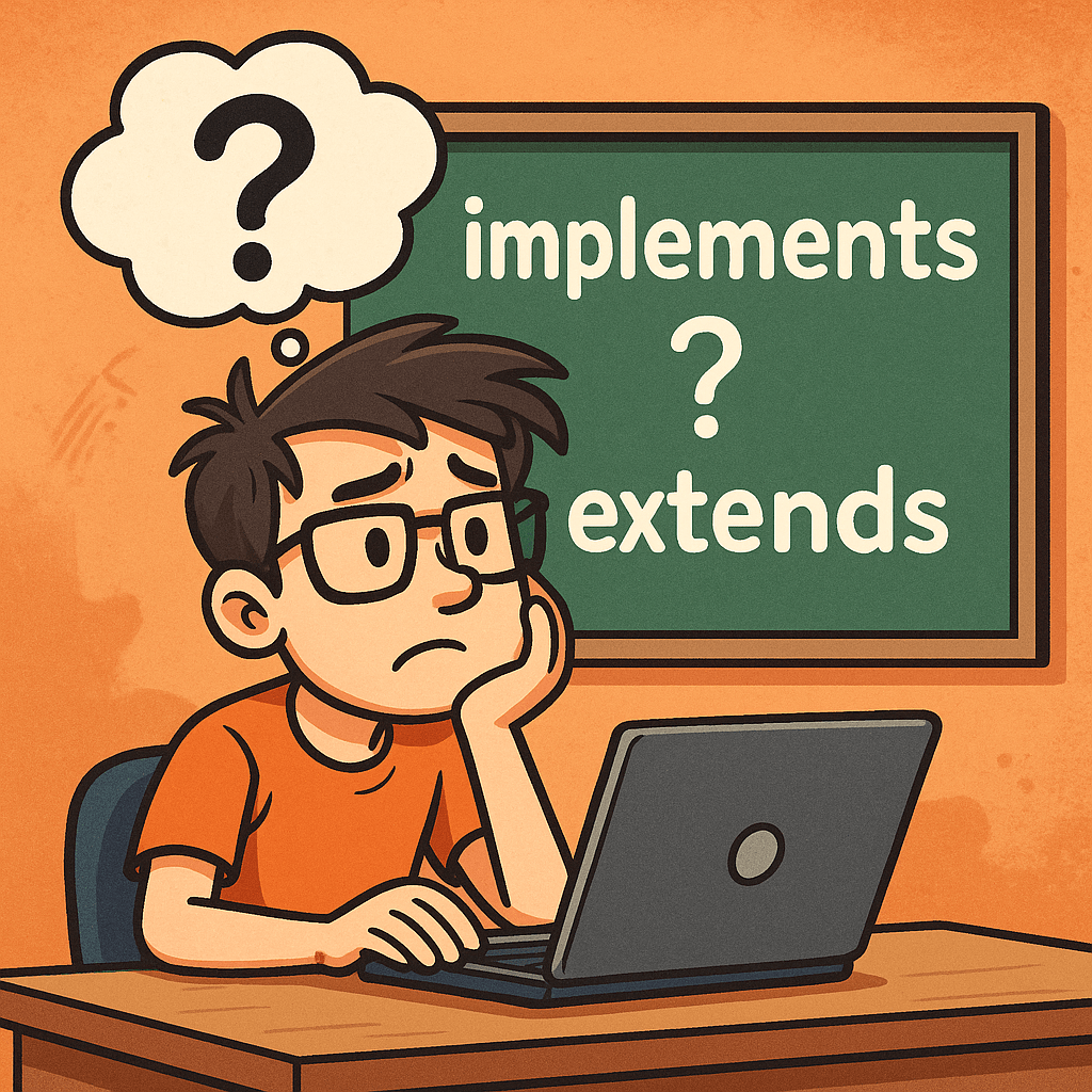 Difference between implements vs extends in Java